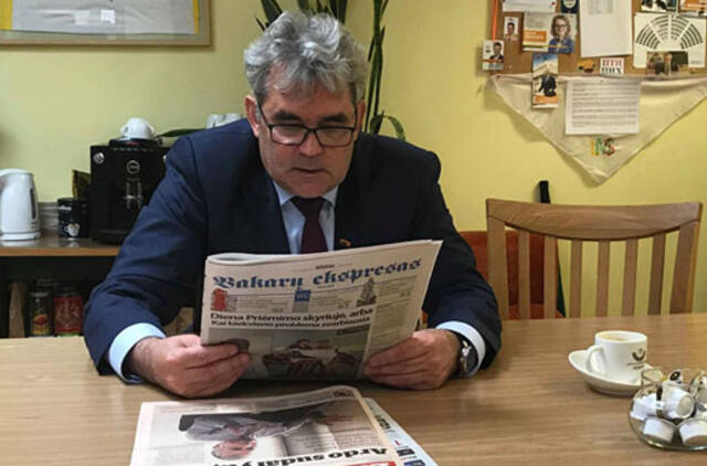 Koronavirusas nustatytas Gintarui Vaičekauskui