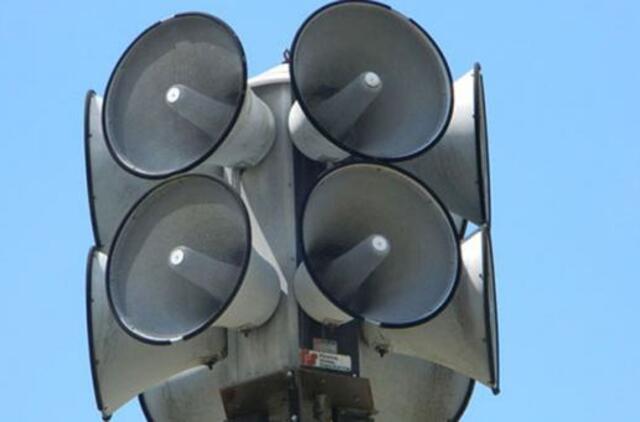 Paaiškino, kodėl įsijungė sirenos