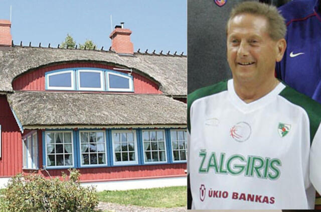 Parduotas Vladimiro Romanovo namas Nidoje