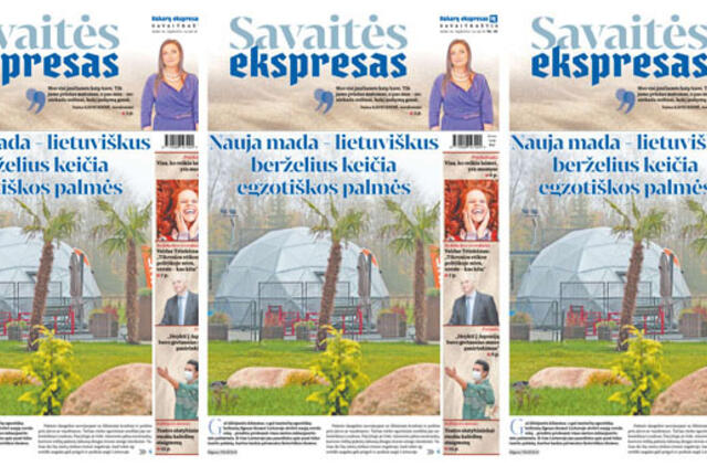 "Savaitės eksprese"- kaip į Klaipėdą atkeliavo palmės