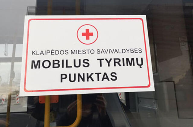 Savivaldybės įpareigotos nuvežti asmenis į mobilųjį COVID-19 patikros punktą