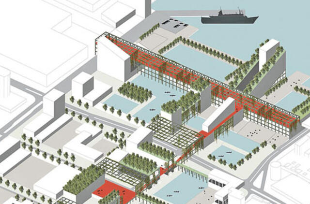 Studentų vizijose - prieigos prie Kuršių marių