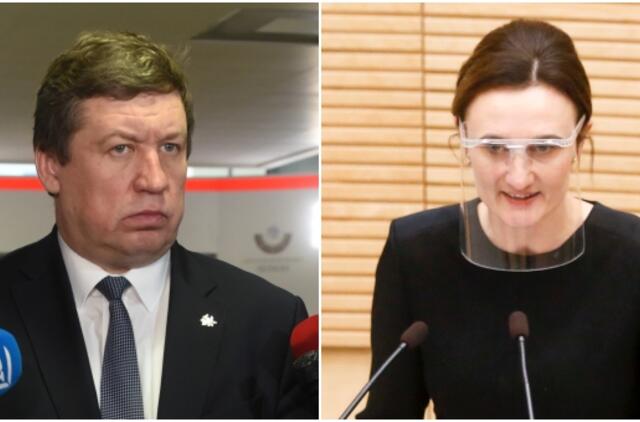 V. Čmilytei-Nielsen ir R. Karobliui patvirtintas koronavirusas