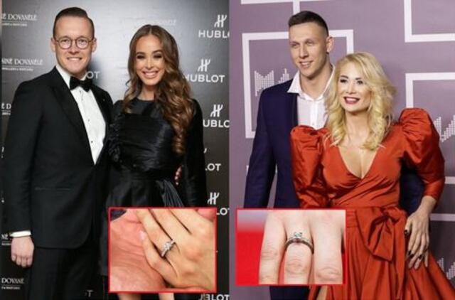 V. Siegel sužadėtuvių žiedas atsidūrė dėmesio centre: toks pat kaip N. Bunkės?