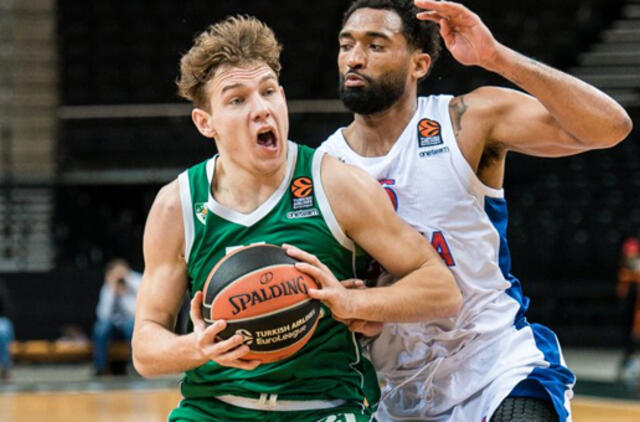 Visas rungtynes kovojęs „Žalgiris“ nusileido CSKA