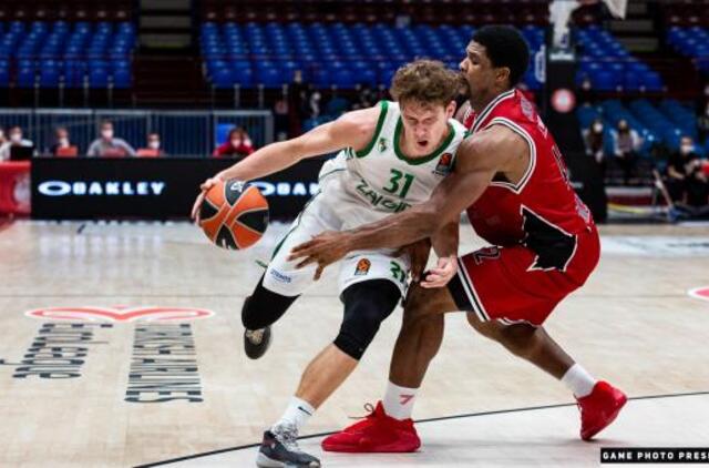 „Žalgiris“ Eurolygoje pralaimėjo ketvirtą kartą iš eilės