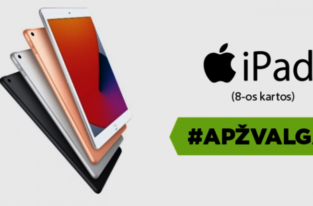 8-os kartos „Apple iPad“ – planšetinis, kurį norisi rekomenduoti kiekvienam