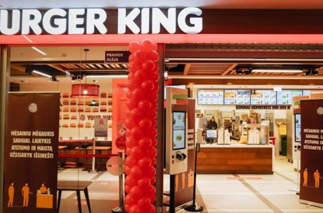 Atidarytas pirmasis „Burger King" restoranas Lietuvoje