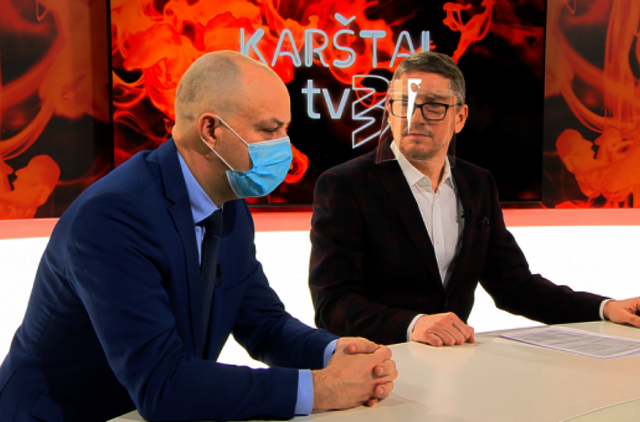 A.Veryga apie koronaviruso suvaldymą: „Visada paprasta atsisukus atgal sakyti, kaip reikėjo ką daryti“