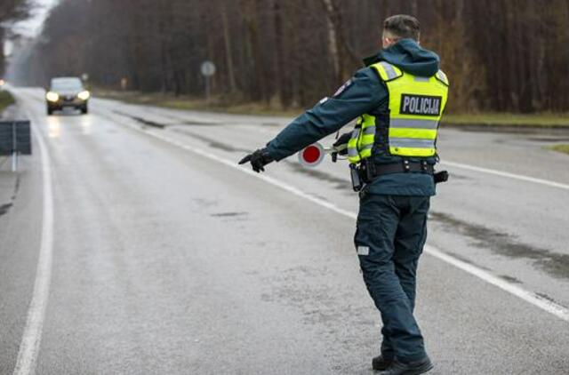 Kelių eismo taisyklių privalu laikytis ir per karantiną