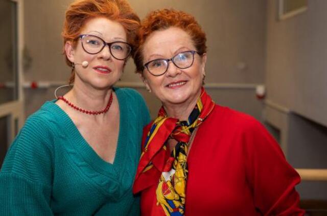 Laidoje „Klo(u)nai“ – neįtikėtinas aktorės L. Rastokaitės virsmas N. Oželyte: „Žaviuosi šia asmenybe“