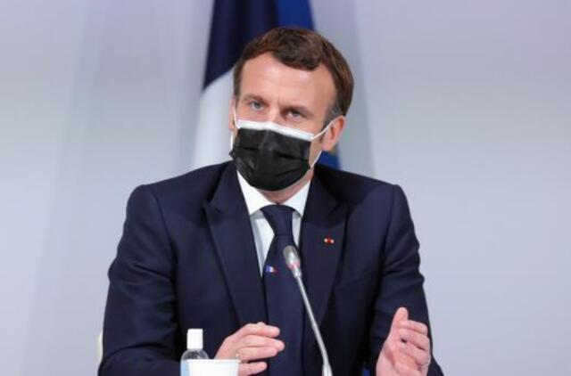 Prancūzijos prezidentui E. Macronui diagnozuota koronaviruso infekcija