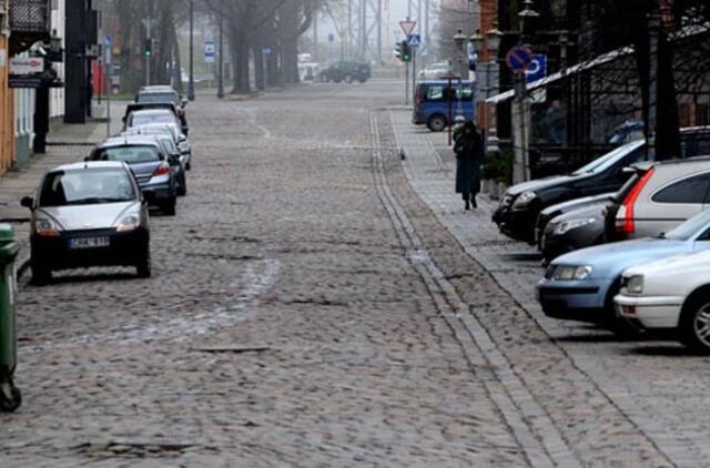 Senamiesčio grindiniui - mažiau pinigų