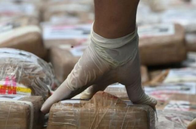 Ekvadore konfiskuota 1,3 t kokaino, skirto Estijai