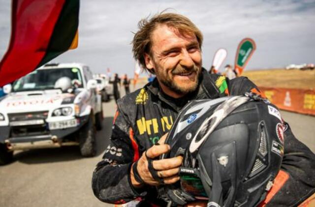 Į Klaipėdą grįžęs Laisvydas Kancius: "Dakaro ralyje patyriau didžiausią gyvenimo iššūkį"