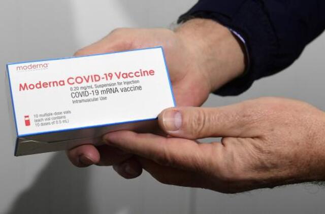 Į Lietuvą pristatyta antroji „Modernos“ siunta su 3600 vakcinos dozių