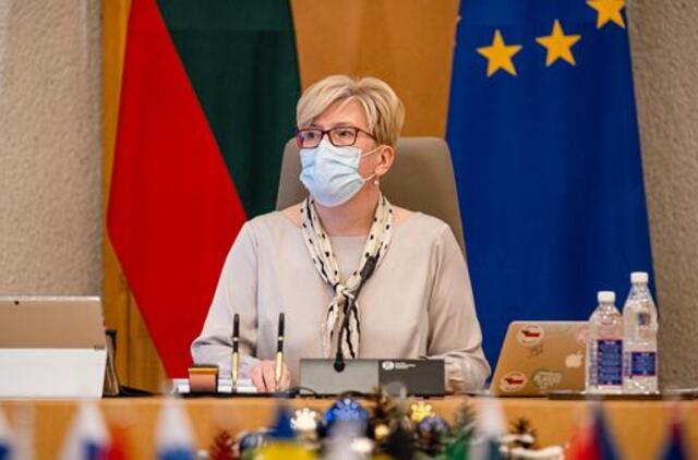 I. Šimonytė: panašu, kad artimiausiu metu susisiekimas su Jungtine Karalyste gali smarkiai apmažėti