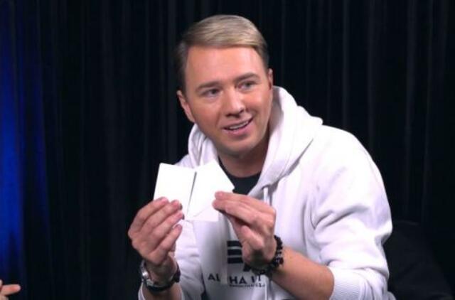 Iliuzionisto M. Vizard mobiliajame telefone slepiasi visai kitokios, nei įprasta, paslaptys