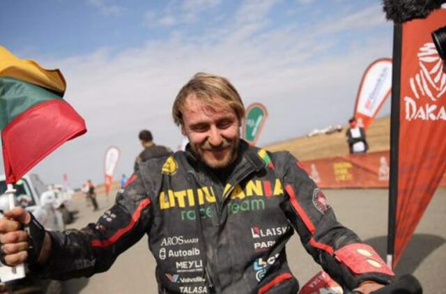 Klaipėdietis apie pasirodymą Dakaro ralyje: "Fantastika"
