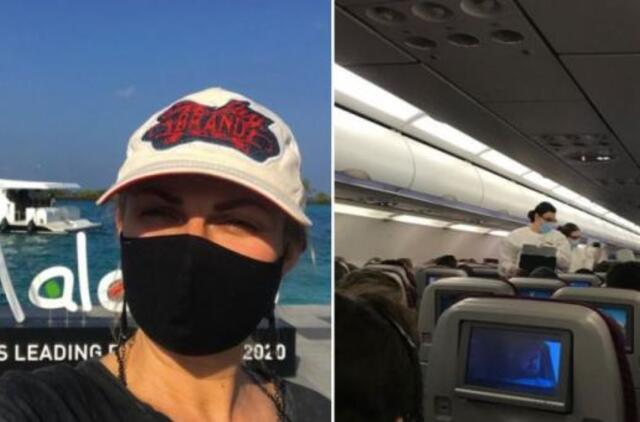 Maldyvuose atostogaujanti aktorė E. Jackaitė: žmonės čia vieni kitų nebijo