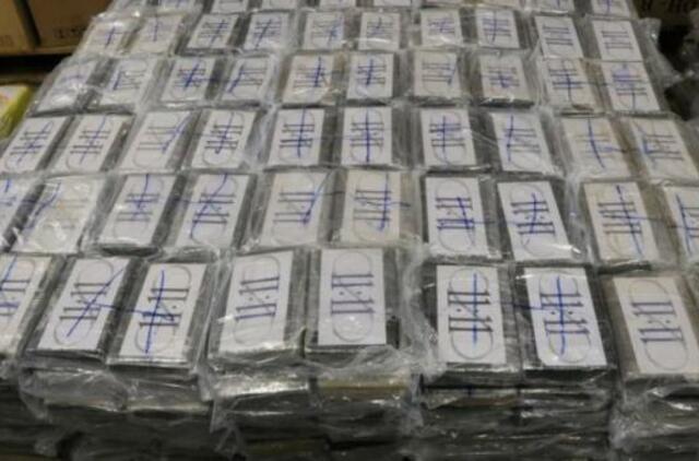 Narkokontrabandininkai karantine nebuvo užsidarę: konfiskuota net 65,5 tonos kokaino