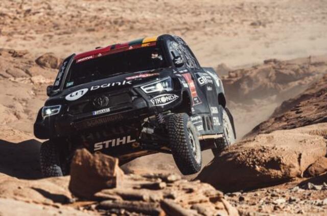 Po sunkaus starto įsibėgėjęs Benediktas Vanagas neužleido pozicijų