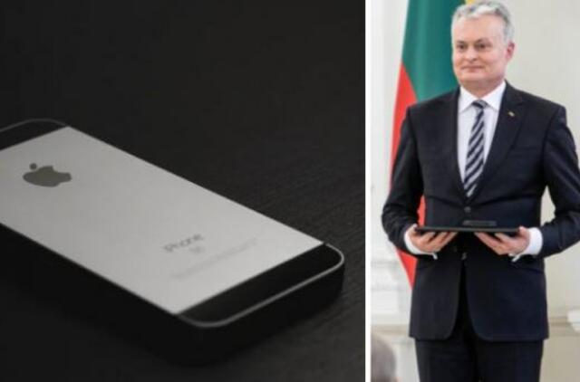 Prezidentūra neatsispyrė „iPhone“: už daugiau nei 34 tūkst. eurų įsigijo 75 naujos kartos telefonus