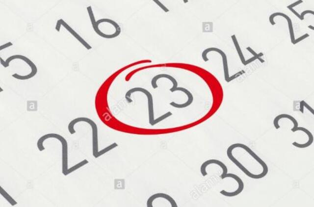 Sausio 23-ioji Lietuvoje ir pasaulyje