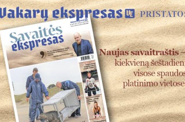 „Savaitės eksprese“ - ruonių detektyvas ir kontrabandiniai kuriozai