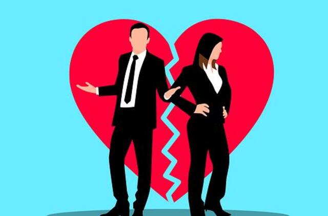 Zodiako ženklų poros, kurioms gresia didžiausias pavojus išsiskirti 2021 m.