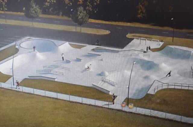 Palangoje bus projektuojamas modernus ekstremalaus sporto aikštynas