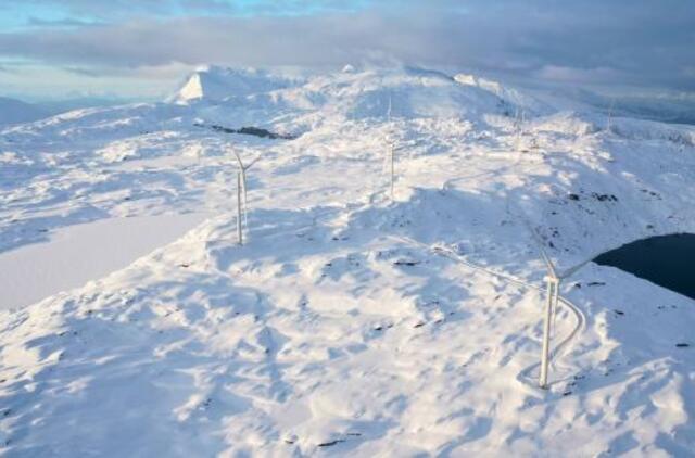 „Fortum“ užbaigė naujų vėjo jėgainių parkų statybą Šiaurės šalyse