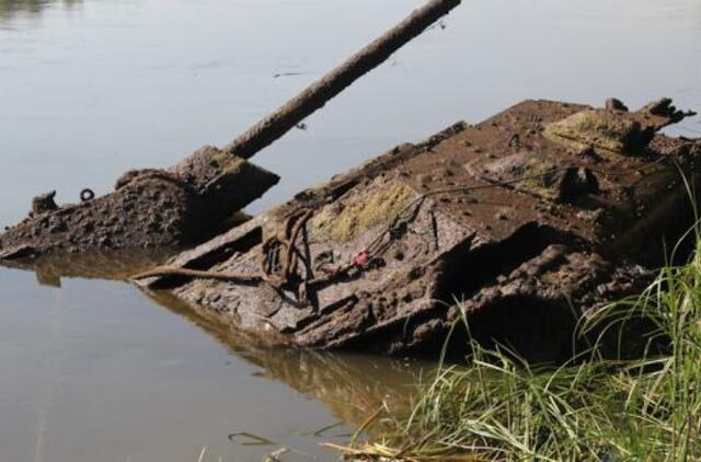 Įdomioji istorija: nuskendo Švėkšnalėje tankas ar ne?