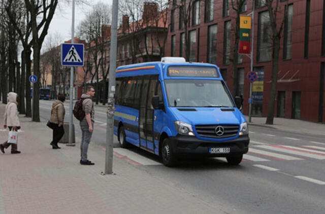 Maršrutinis miesto autobusas partrenkė vyriškį