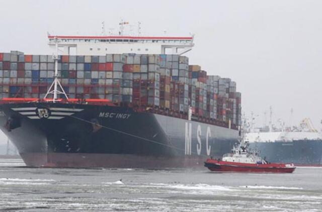 Okeaninė laivyba: išaugo frachtai, trūksta konteinerių