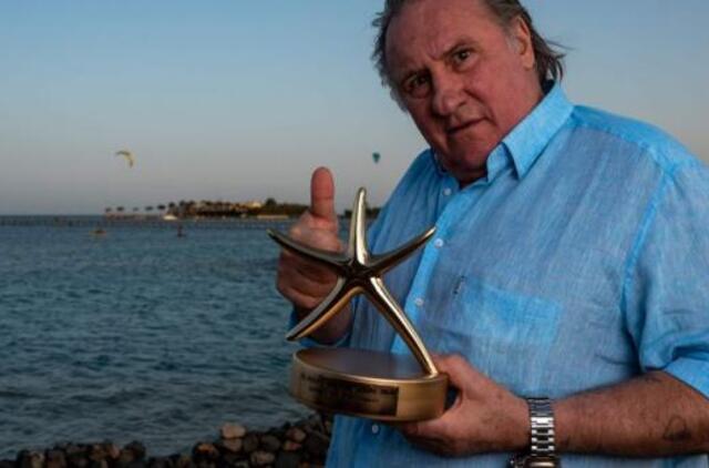 Prancūzų aktoriui G. Depardieu pareikšti kaltinimai dėl išžaginimo