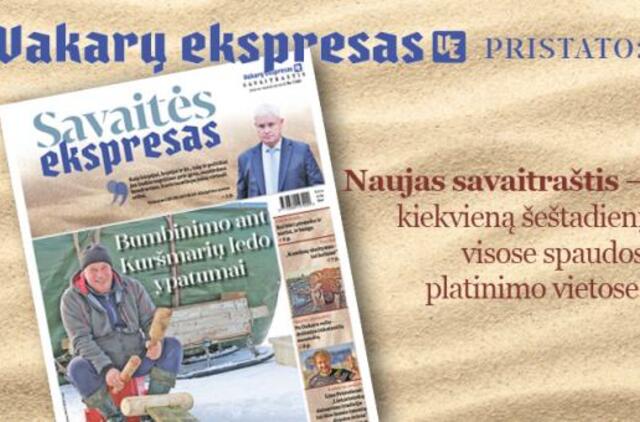 "Savaitės eksprese" - bumbinimo ant Kuršmarių ledo ypatumai