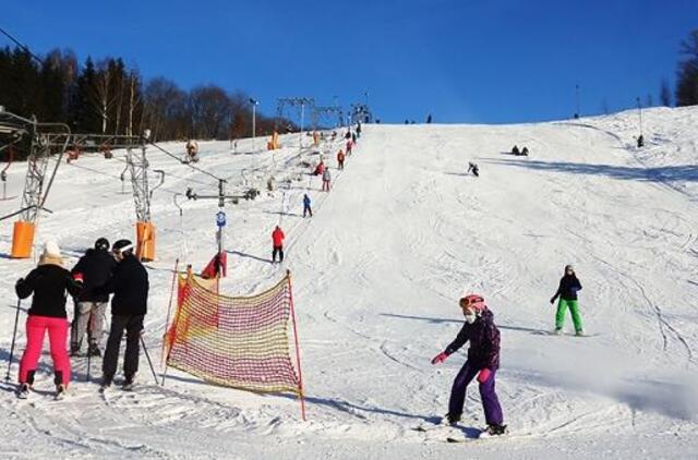 Utrių kalnas prisipildė pramogautojų emocijų