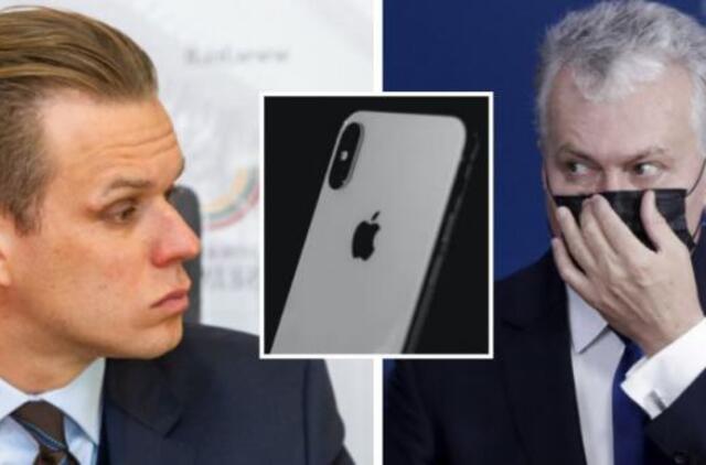 Naujus „iPhone“ telefonus perka ne tik prezidentūra, bet ir URM, valstybės bendrovės