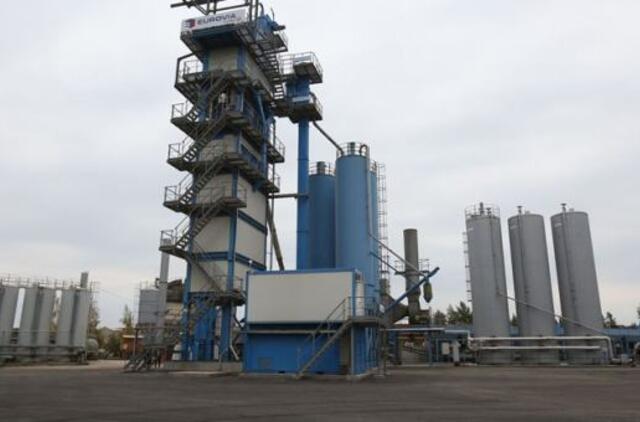 Asfalto gamintojai mažins taršą