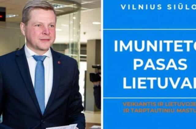 Išsilaisvinimui nuo COVID-19 Vilnius siūlo Imuniteto pasą