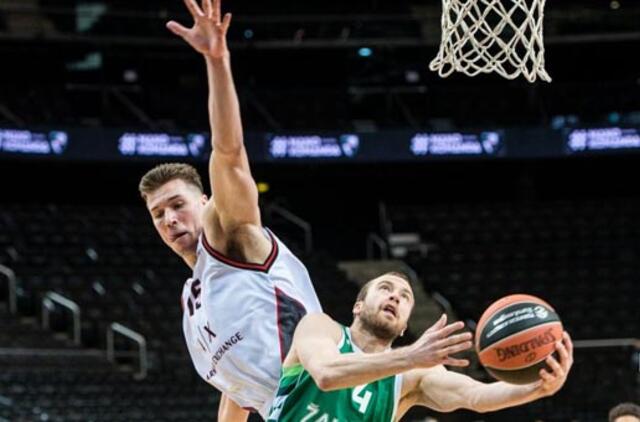 Kauno „Žalgiris“ nusileido Milano ekipai