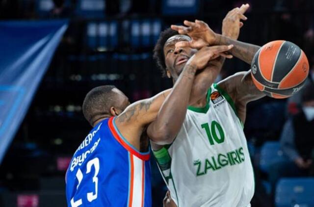 Kauno „Žalgiris“ sutriuškintas Stambule