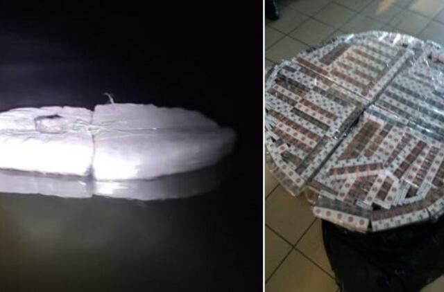 Pasieniečiams įtarimų sukėlė Nemunu plaukusi ledo lytis