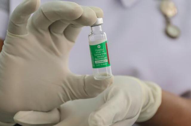 Praėjusios paros statistiniuose duomenyse nenurodomos skiepijimo apimtys pagal gamintoją