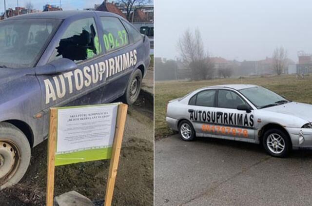 Reklaminius automobilius patraukti nelengva
