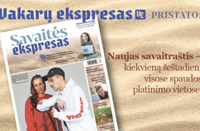 "Savaitės eksprese" - kokių alternatyvių idėjų surado kūrėjai