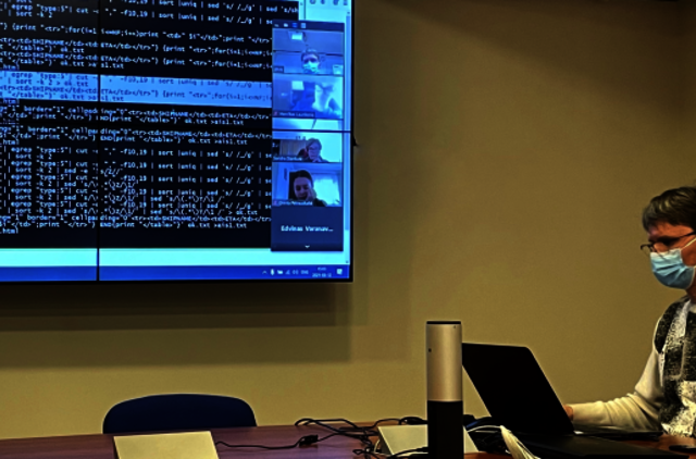 Uostamiesčio gimnazistams nauja patirtis Uosto direkcijoje – kartu kuriama laivų atvykimo programėlė