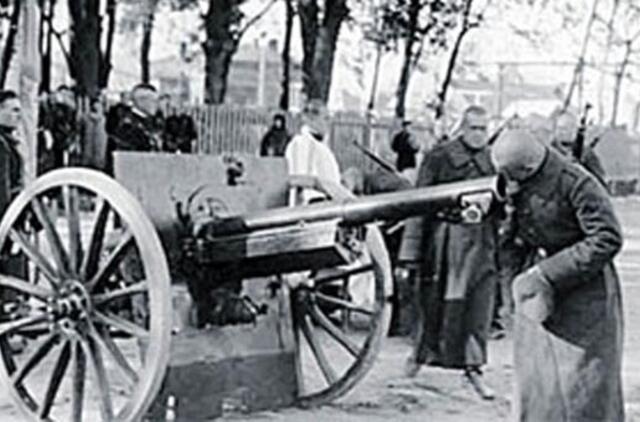 Užmirštieji Lietuvos kariuomenės artileristai