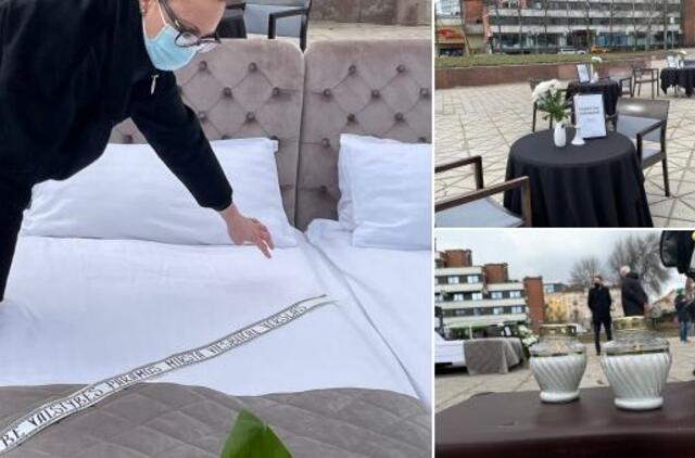 Verslininkai surengė „paskutinę vakarienę“